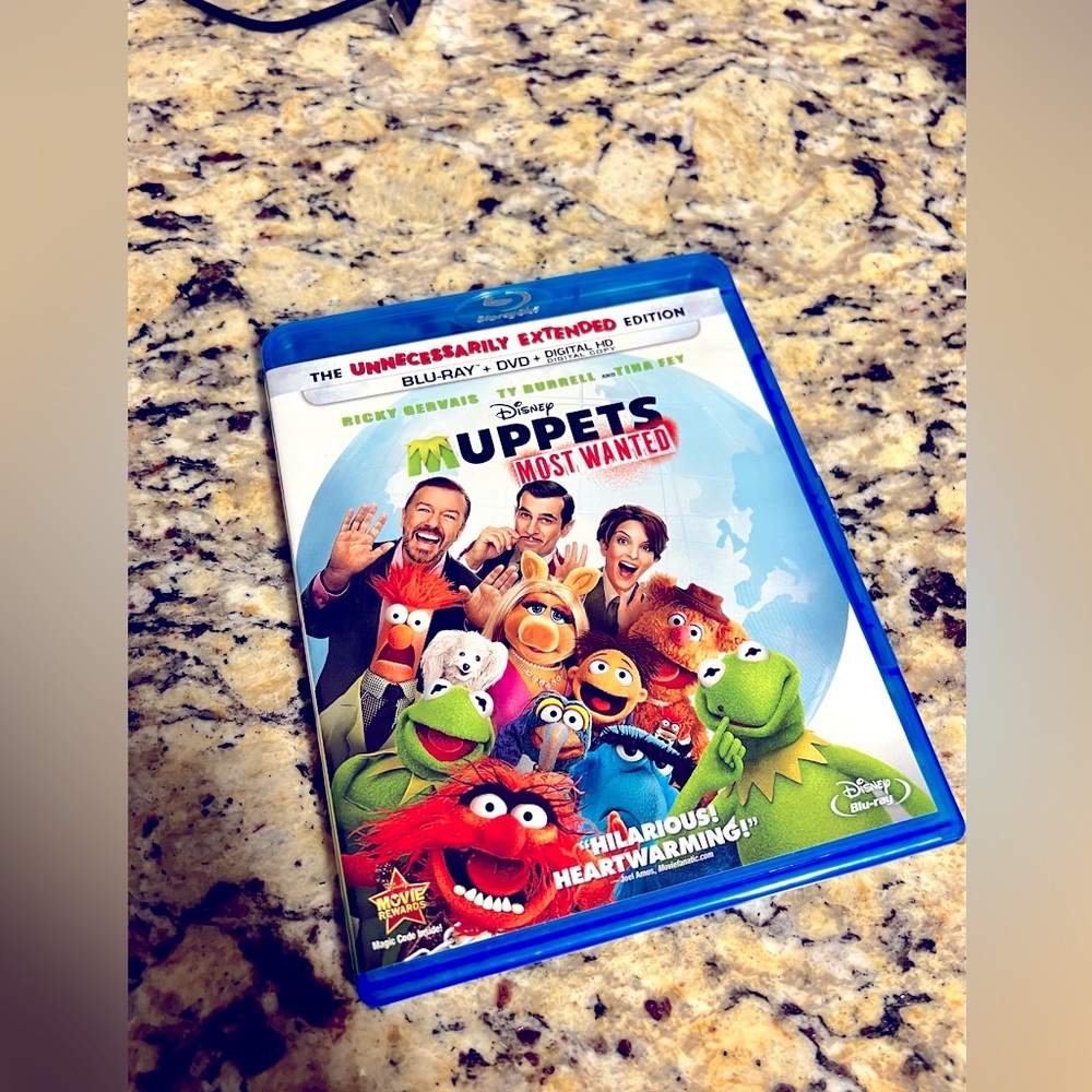 Muppets Most Wanted DVD